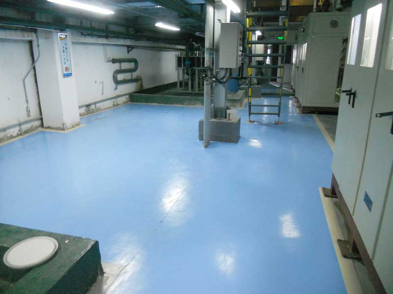 青海省格爾木市鹽湖工業工廠地板膠