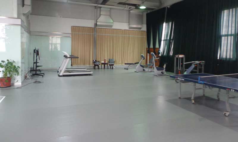 北京海淀區pvc運動地板鋪裝展示 北京市海淀區四道口總參綜合局pvc運動地板